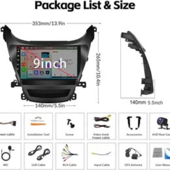 Android Car Stereo for Hyundai Elantra 2014-2016 - Picture 6 of 9